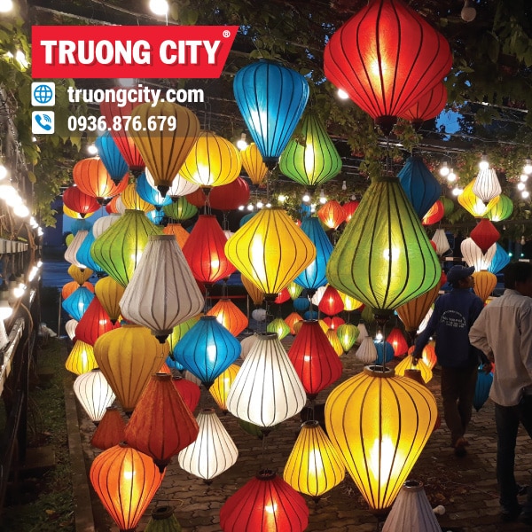 Đèn lồng Hội An giá sỉ tận lò