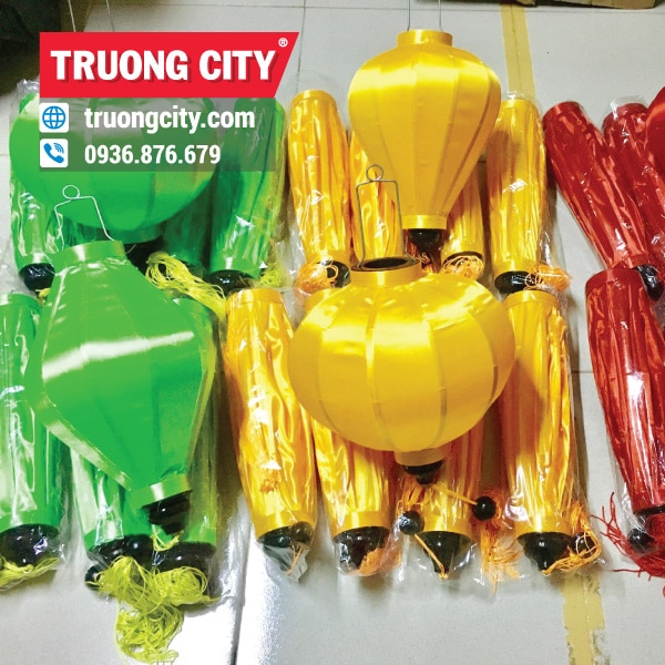 Đèn lồng Hội An vải phi bóng
