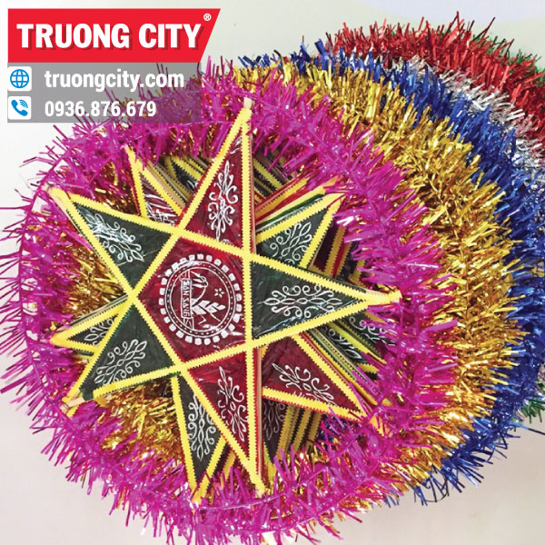 Đèn ông sao giấy kiếng giá sỉ